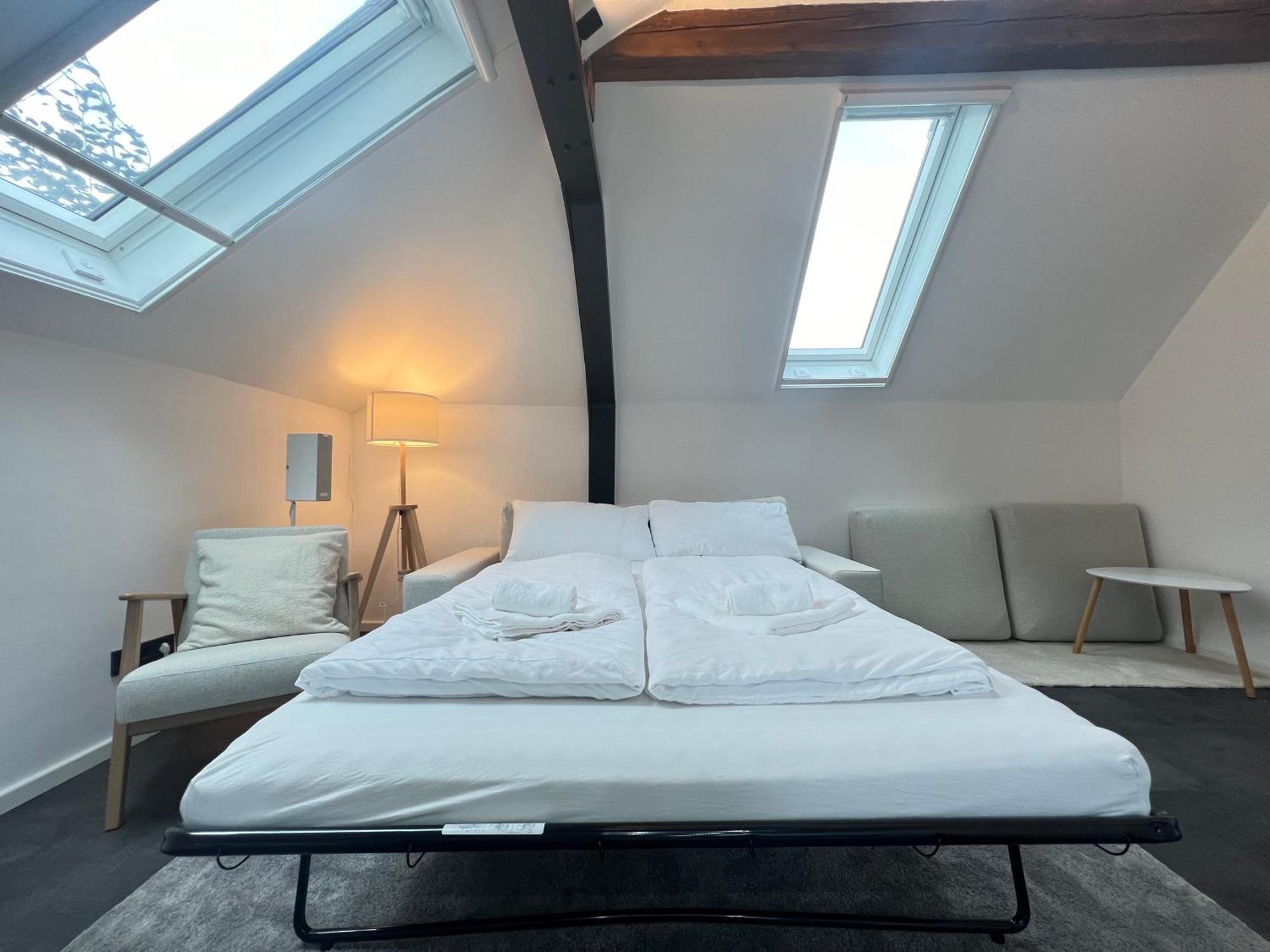 Ludwigshome - Zentrale Lage, Luxusbad, Workspace, Klima Λούντβιχσμπουργκ Εξωτερικό φωτογραφία